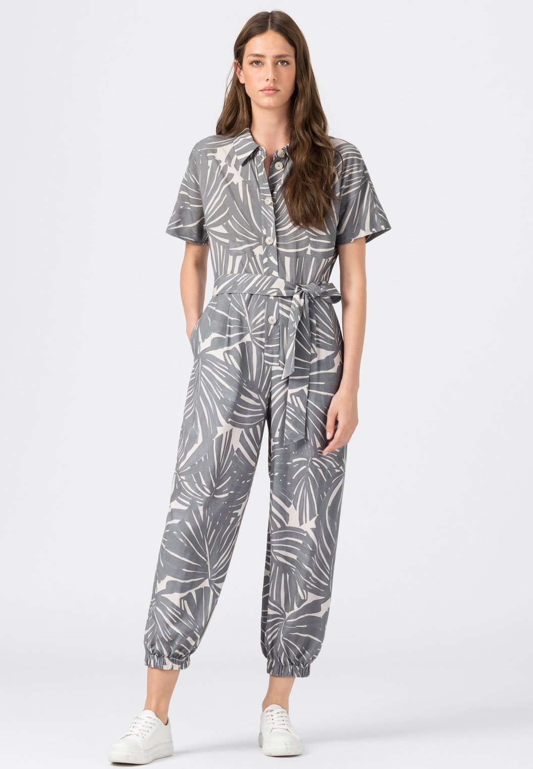 HALLHUBER Jumpsuit - stein/stone 