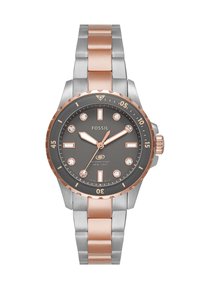 Rannekello - silver-coloured/rose gold-coloured