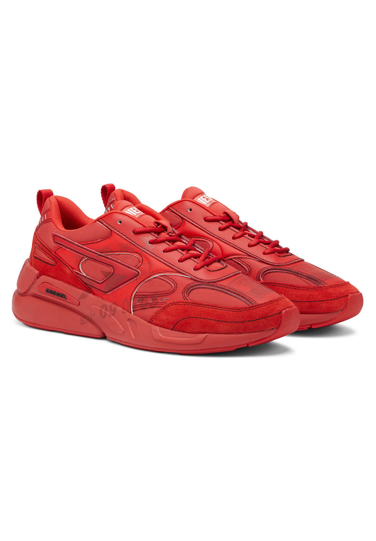 Diesel Trainers - red - Zalando.de