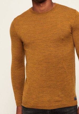 Strickpullover - mustard yellow