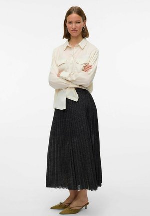 VMHENLEY LANGER  - Áčková sukně - black