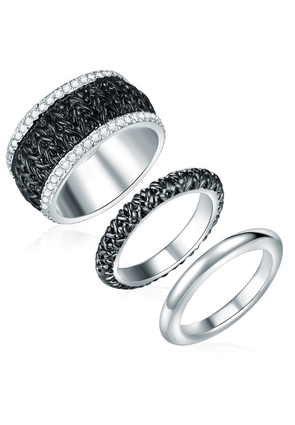 VERZIERT MIT KRISTALLEN VON SWAROVSKI® RIN - Ring - silberfarben