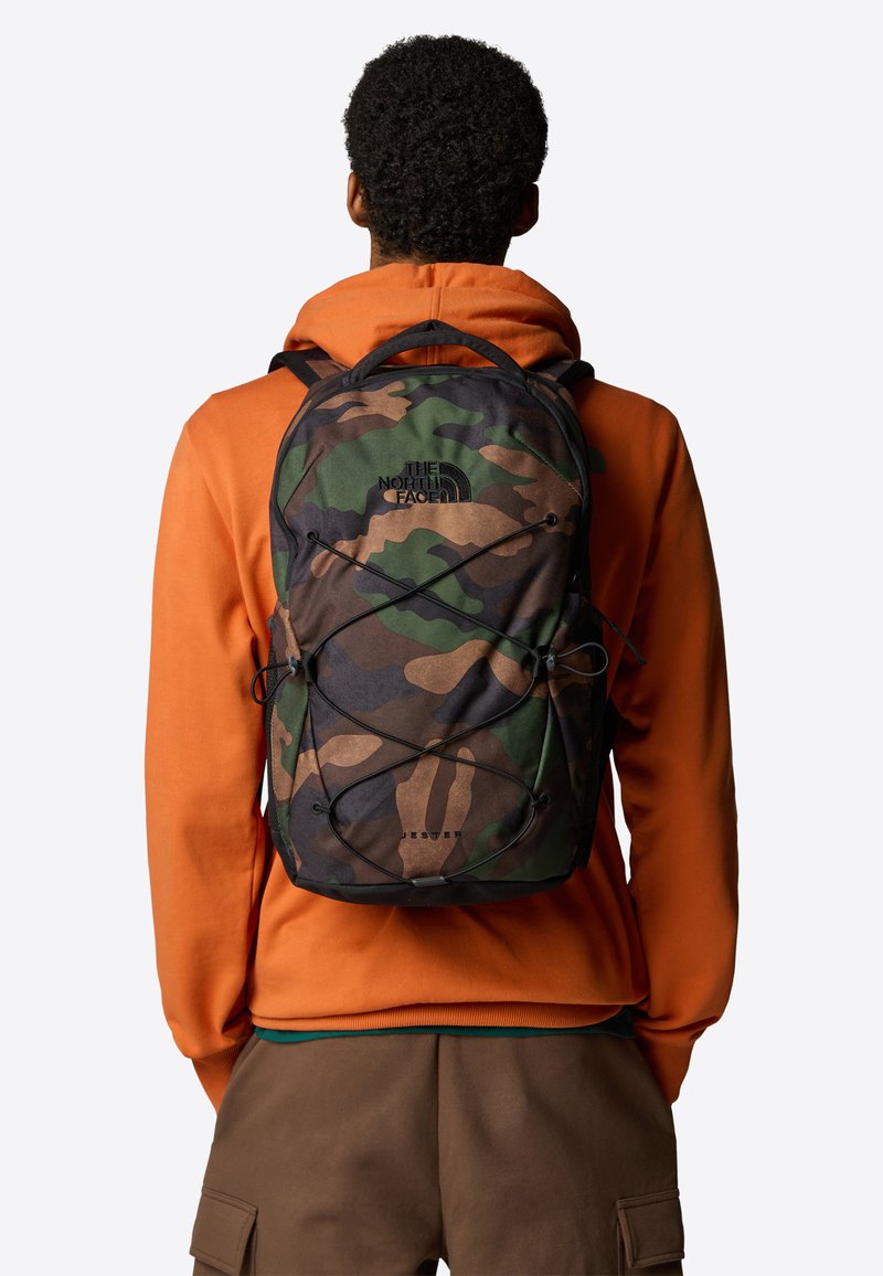 Face Jester Backpack The North Face Backpack Camo The North Face JESTER  UNISEX Hiking Rucksack Tnf Black Camo Tnf Black/black Zalando