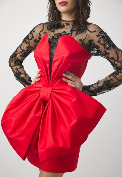 MOSCHINO PUNK COUTURE - Cocktail φόρεμα / Φόρεμα για πάρτι - red