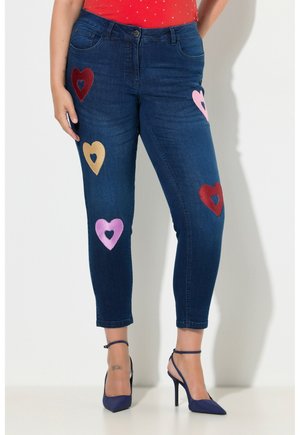 PINA HERZEN 5-POCKET - Vaqueros pitillo - blue stone