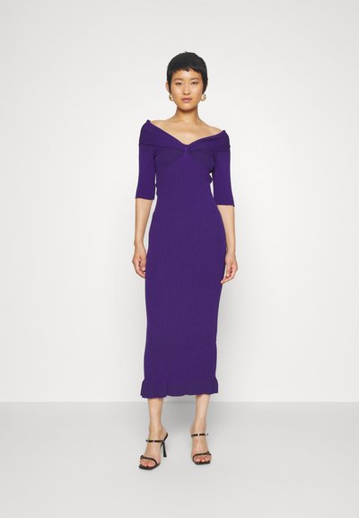 Philosophy di Lorenzo Serafini Φόρεμα σε ίσια γραμμή - violet