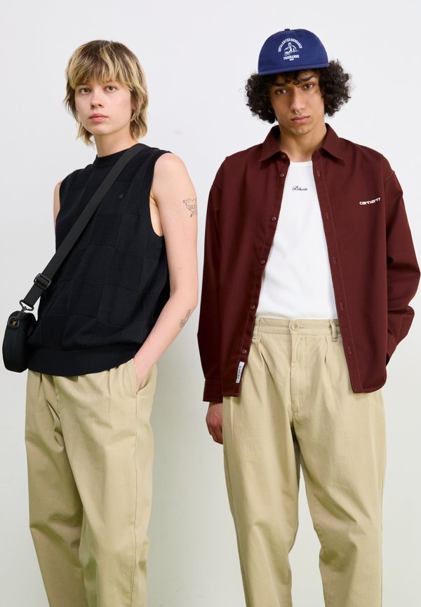 DRILL PART TIMER UNISEX - Trousers - khaki3