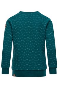 Ragwear DARINKA ZIG ZAG - Felpa - lagoon green