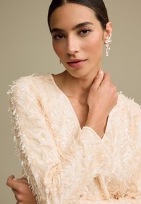 Next LONG SLEEVE V-NECK - REGULAR FIT - Koktel haljina / svečana haljina - pastel pink