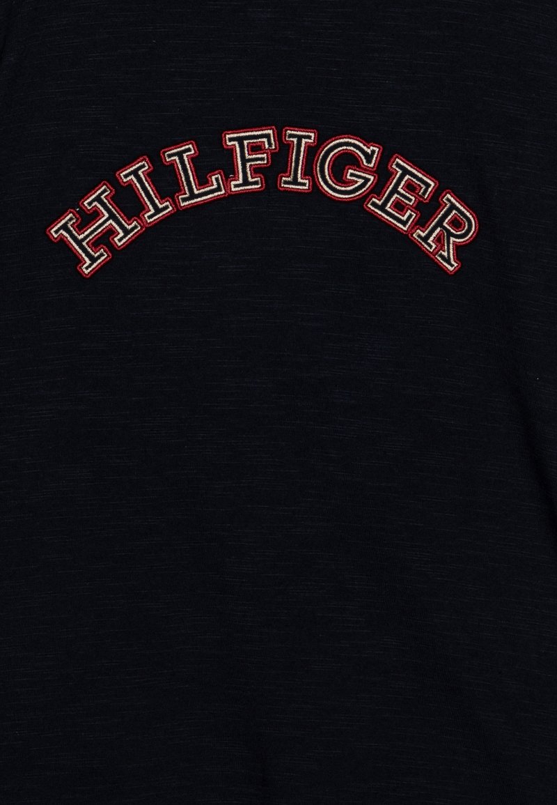 Tommy Hilfiger MONOTYPE EMBROIDERED TEE - T-Shirt print - desert 