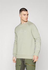 Peak Performance ORIGINAL CREW-BLACK-OFFWHITE - Sweatshirt - limit green