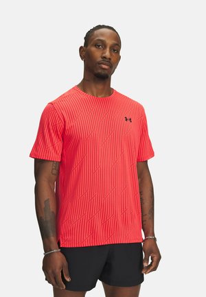 Under Armour SHORT-SLEEVES TECH VENT - Sports T-shirt - racer red