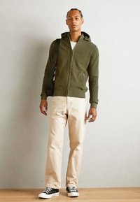 INDICODE JEANS Cardigan - olive