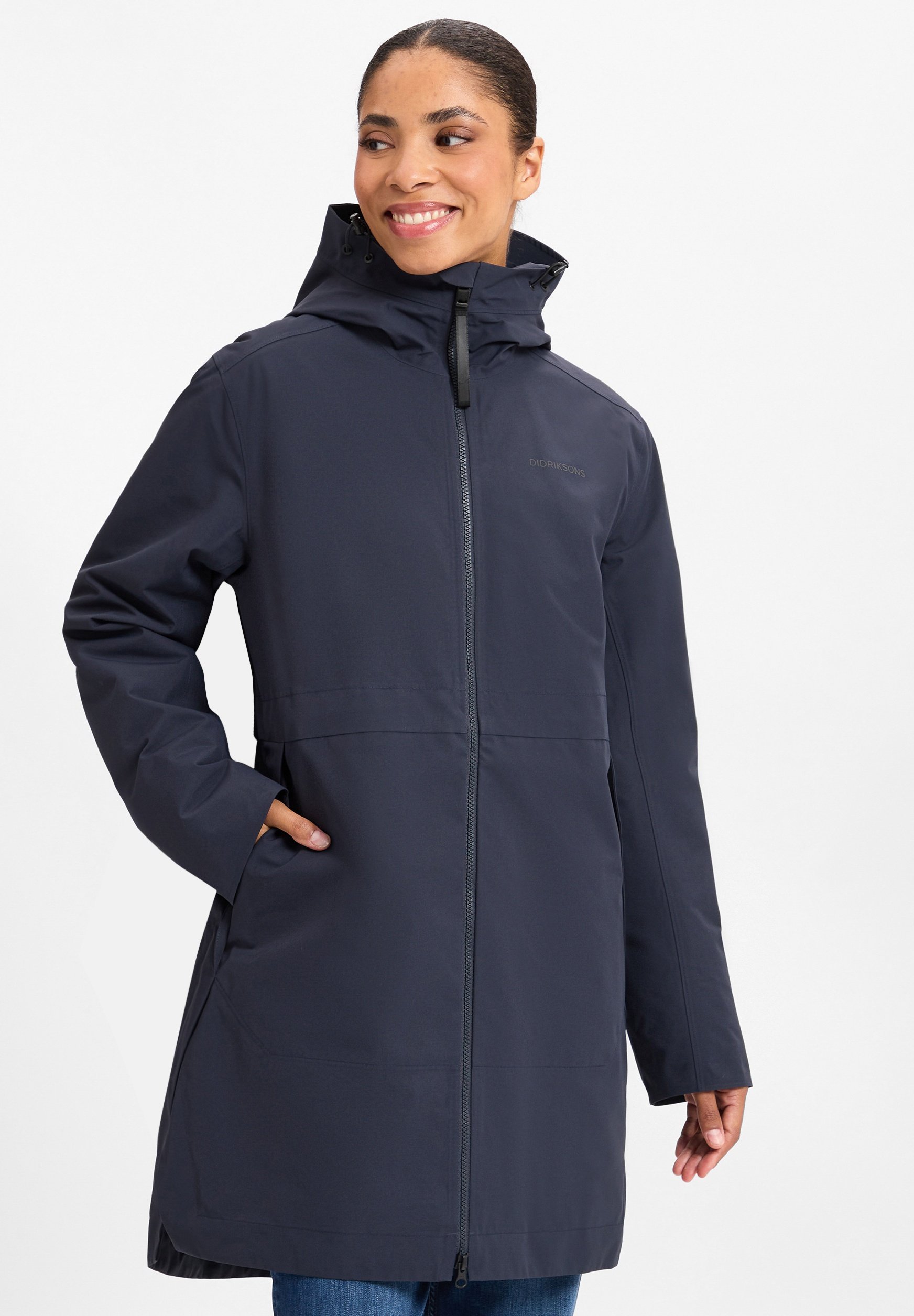 Didriksons ELENA Regenjacke wasserabweisende Jacke marine