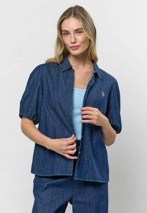 Gombos blúz - dark indigo