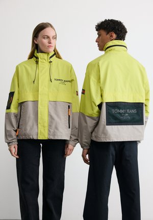 JACKET UNISEX - Αντιανεμικό μπουφάν - limestone dust/multi