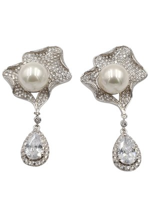 HEBE JEWELS PARTY & HOCHZEIT - Ohrringe - weiß- und silberfarben