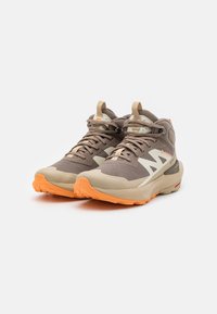 Salomon ELIXIR ACTIV MID GTX  - Pārgājienu apavi - falcon/white pepper/papaya