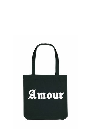 AMOUR GOTH PRINT - Cabas - black