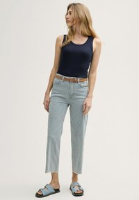 TOM TAILOR MIT STRUKTUR - Top - sky captain blue