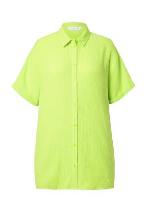 Angel of Style AUGE AUF DEM RÜCKEN - Button-down blouse - lime green