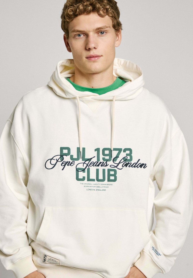 Pepe Jeans TALBOT Jersey con capucha off white/crema