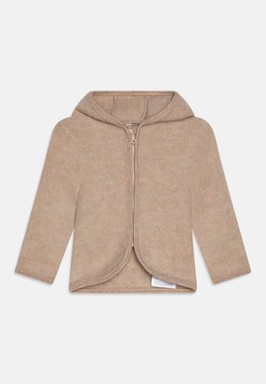 UNISEX - Giacca in pile - camel melange