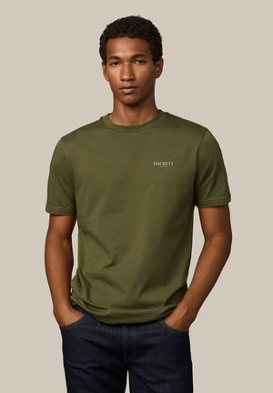 HACKETT LONDON MELANGE - Košeľa - moss green