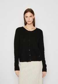 Mos Mosh CARDIGAN - Adīta jaka - black