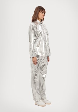 MCM METALLIC SHIRT - Chemisier - silver