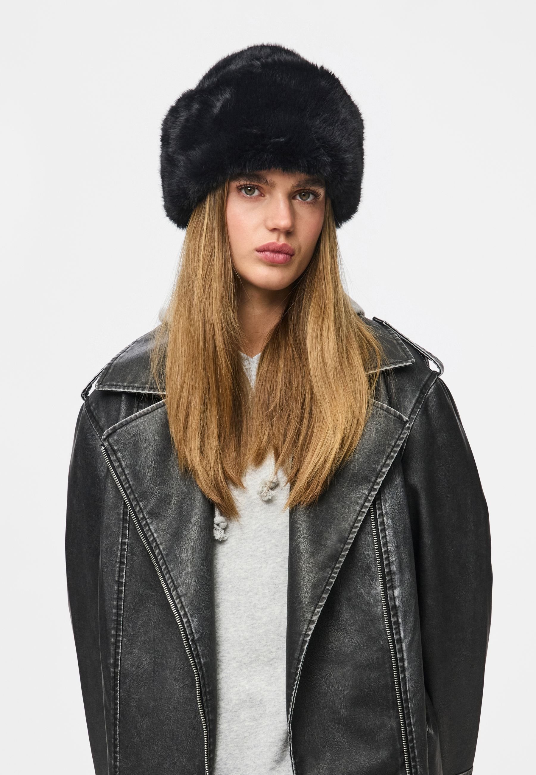 Pieces JUTLANDIA - Beanie - black - Zalando