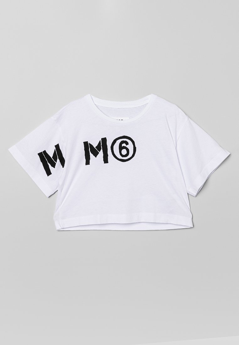 MM6 Maison Margiela T-shirt print wit MM6 Maison Margiela T-shirt print wit