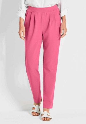 KNITTERARME SARA IN GEPFLEGTER UND ELASTISCHER - Broek - pink