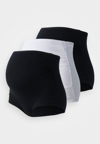 Lindex - MATERNITY BRIEFS 3 PACK - Slip - black/white Thumbnail-Bild 1