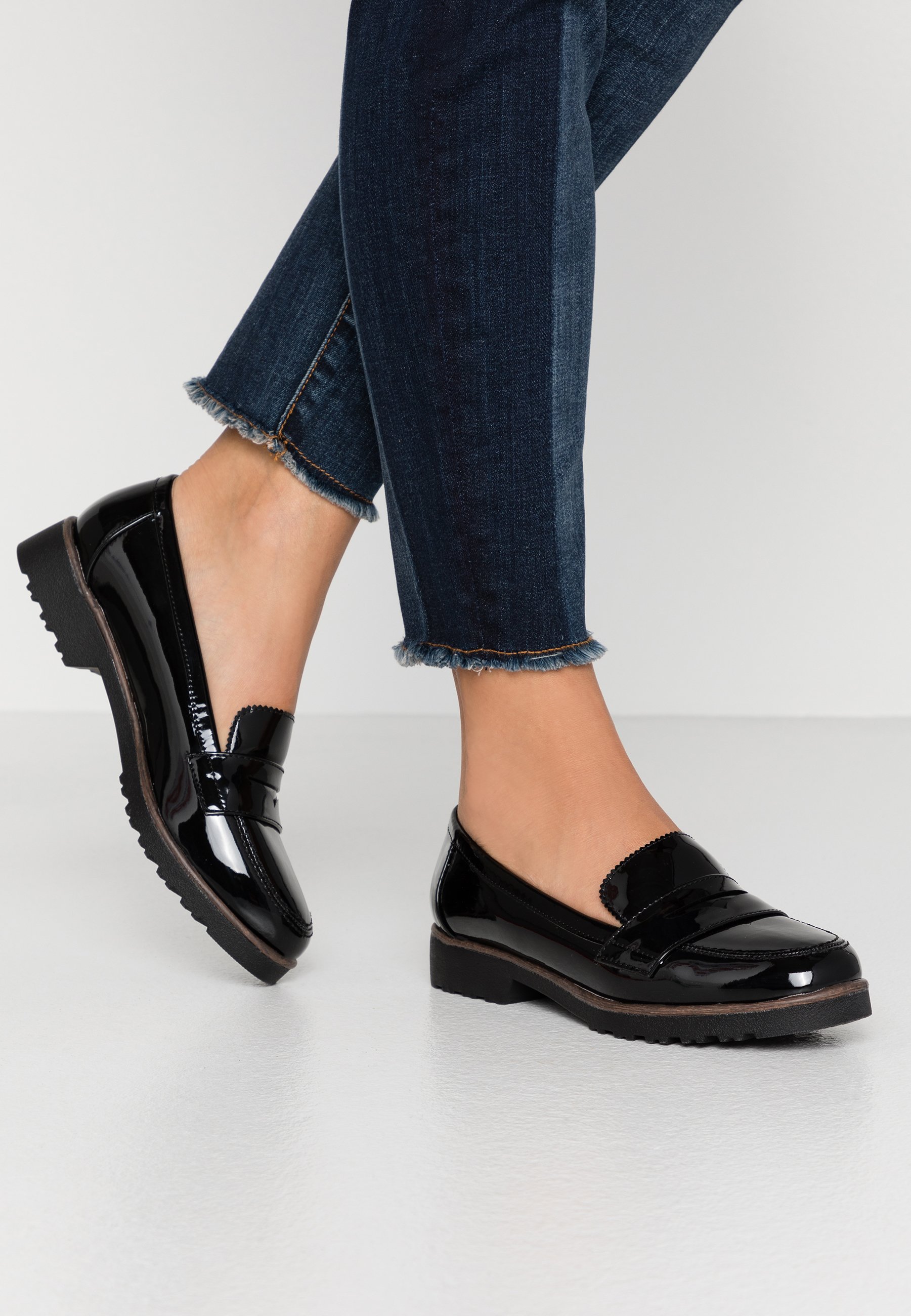 dorothy perkins black loafers