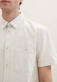 TOM TAILOR DENIM Overhemd - grey white chambray