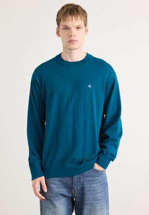 RELAXED  - Strickpullover - deep sea teal