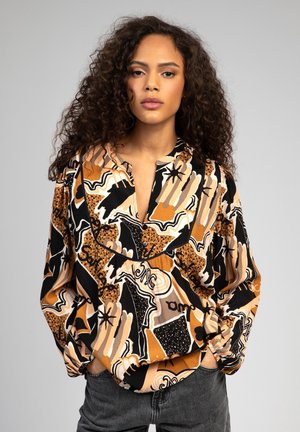 AN'GE KANEZA - Blouse - bastia noir