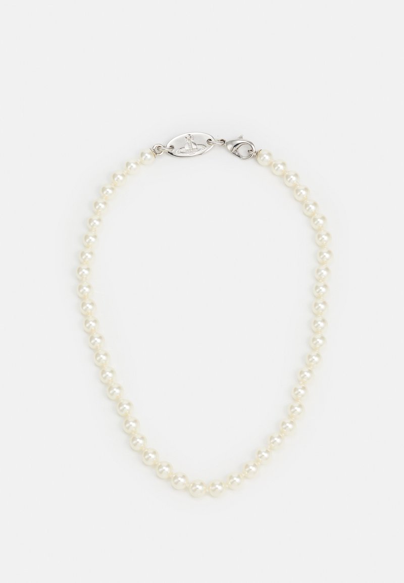 Vivienne Westwood - STUART NECKLACE UNISEX - Halsband - cream, Förstora