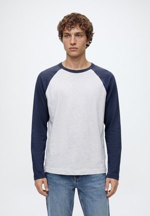 GAP RELAXED TEE - T-shirt à manches longues - navy grey