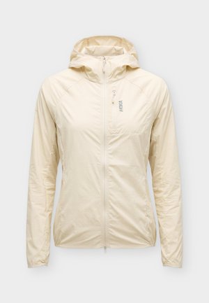 HOKA, SKYFLOW JACKET - Windbreakers - oat milk