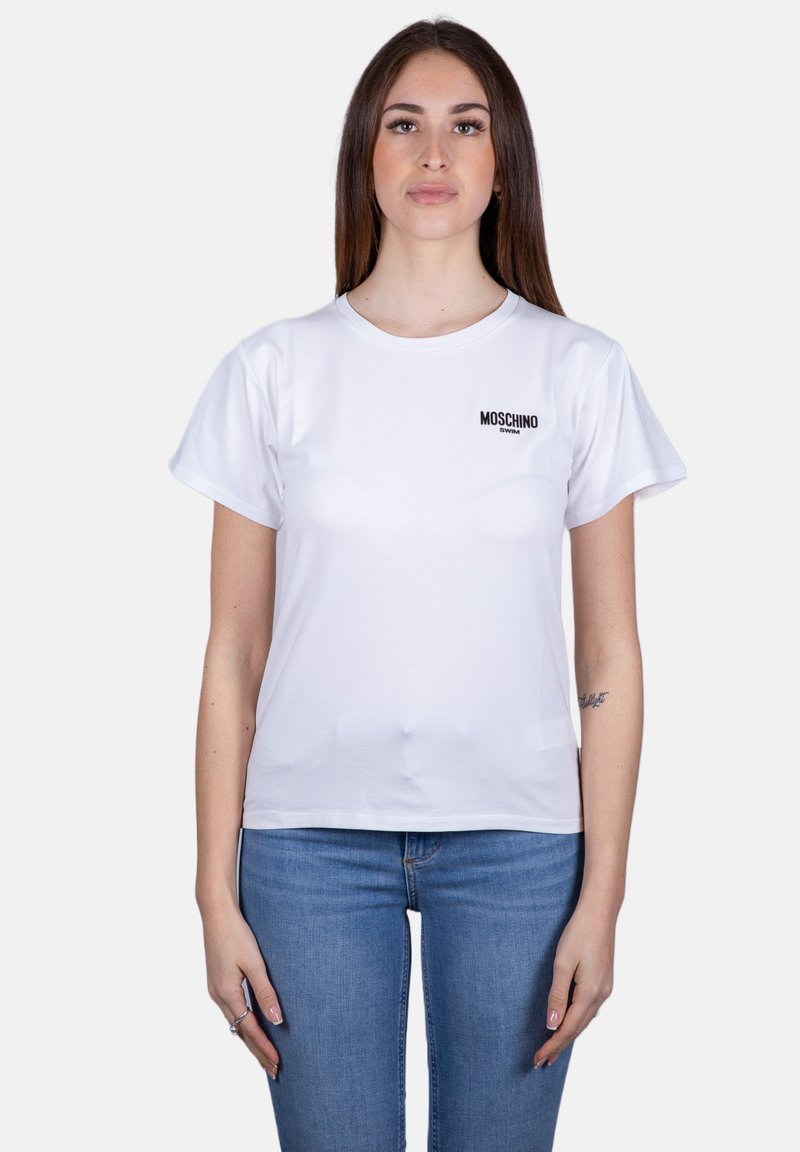 Moschino Underwear MOSCHINO - T-shirt con stampa - bianco