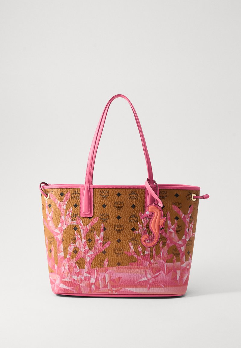 MCM LIZ MOUNTAIN - Handbag - sangria sunset