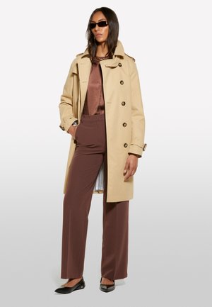 Sisley, PALAZZO  - Trousers - brown