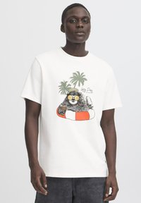 Blend - BHJERRON - T-shirts print - white sloth Miniaturebillede 1