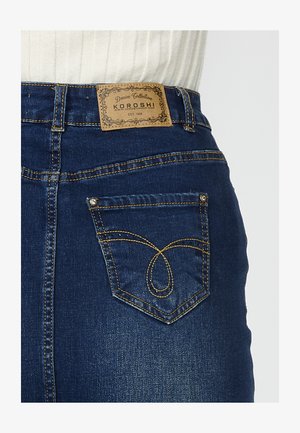 Koroshi Bleistiftrock - azul osc dark blue