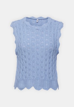 Onlluna Life O Neck Tank Light Blue