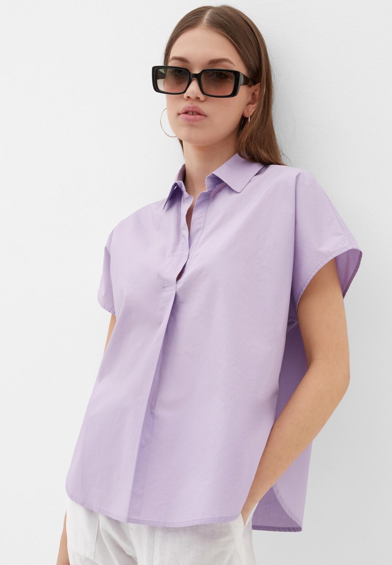 QS IM BOXY FIT - Blouse - lavendel