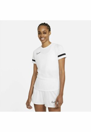 ACADEMY  - T-shirt de sport - white/black/black/black