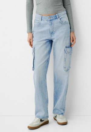Straight leg jeans - light blue
